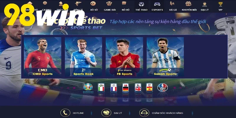 Khám phá những quyền lợi khi tham gia cá cược thể thao 98WIN